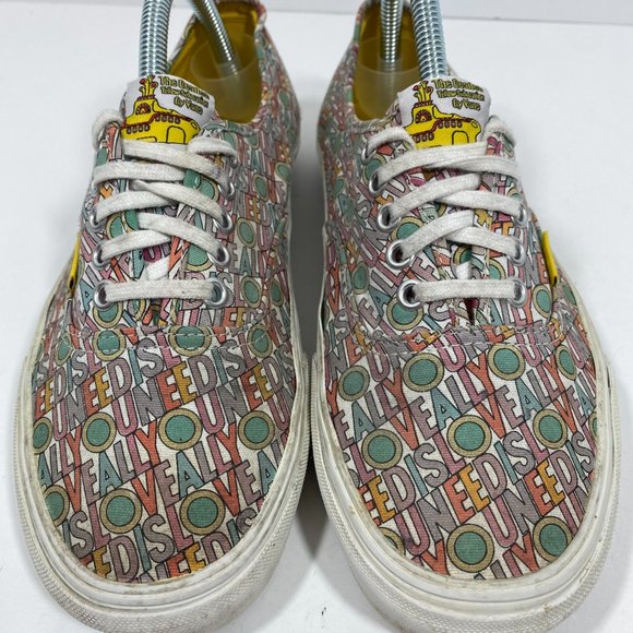 Van's Beatles Yellow Submarine Shoes All You Need - Picture 4 of 16